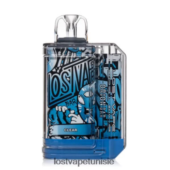 Lost Vape Orion barre jetable | 7500 bouffées | 18 ml | 50 mg - Lost Vape Tunis 040BBB94 clair
